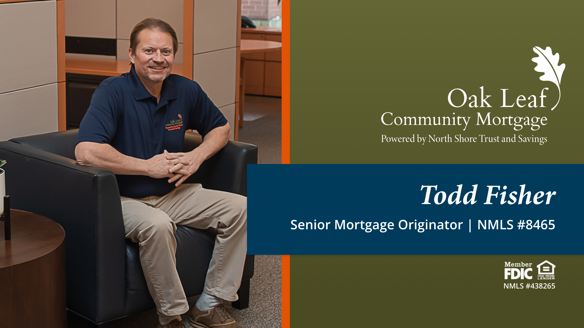 Todd Fisher | Oak Leaf Community Mortgage