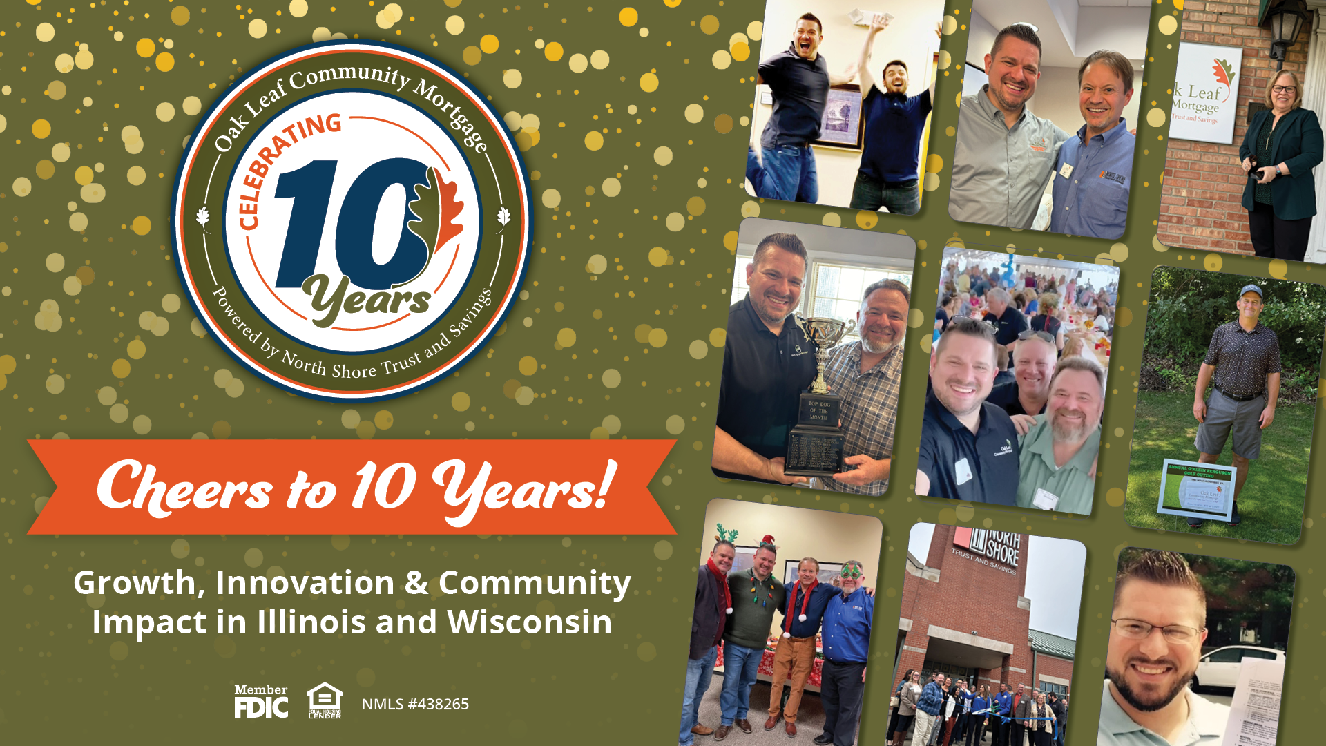 Celebrating 10 Years of Oak Leaf Community Mortgage