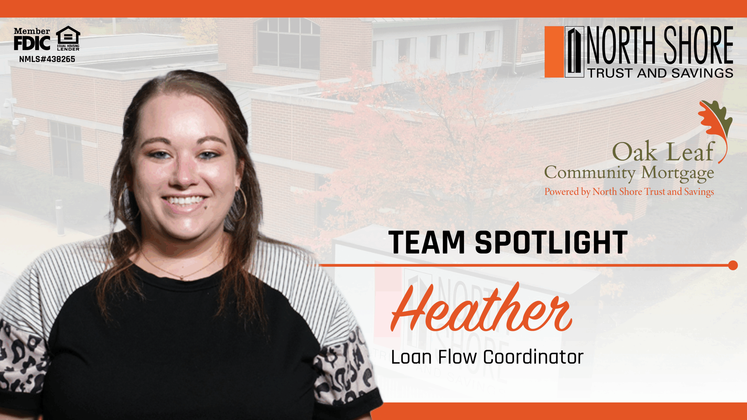 Team Spotlight: Heather, Loan Flow Coordinator