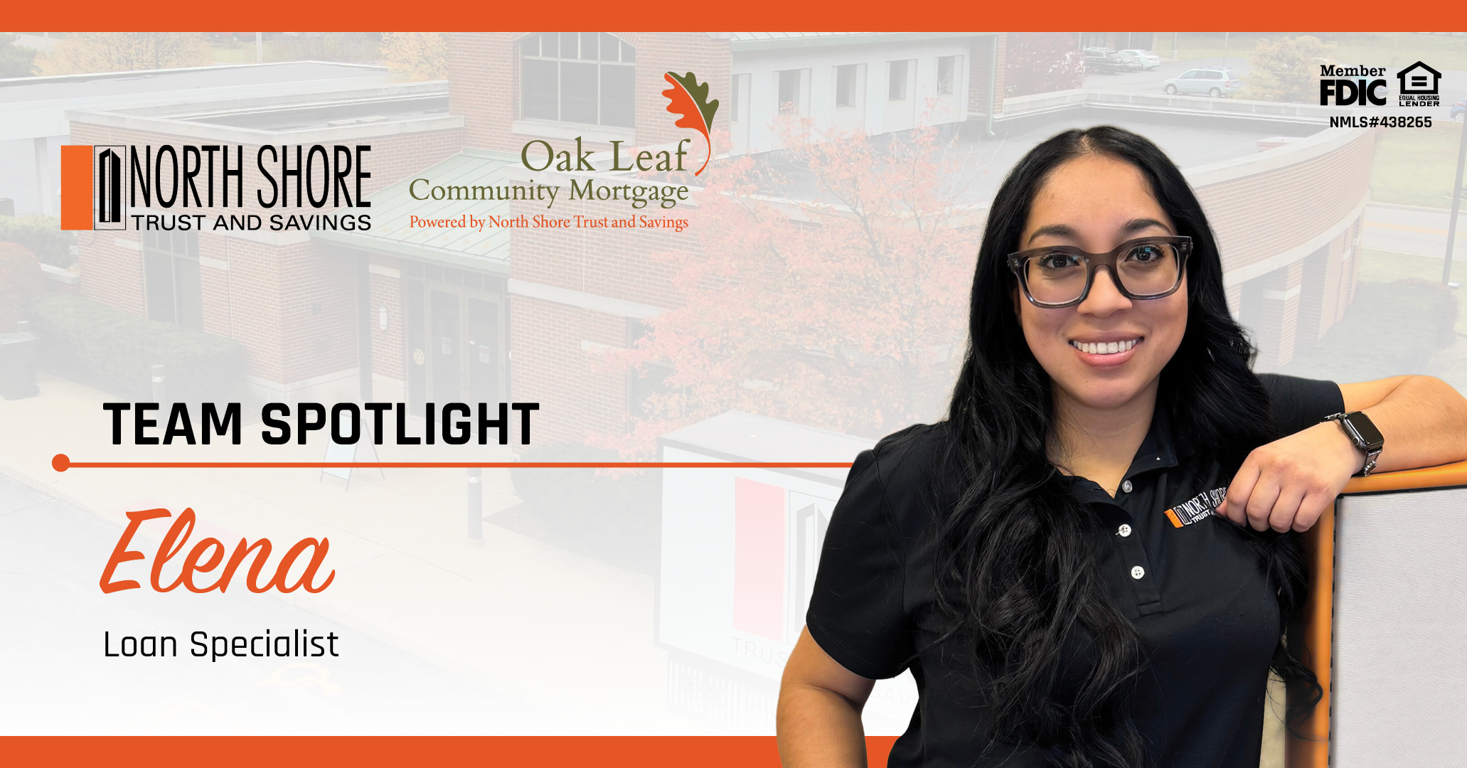 Equipo destacado: Elena, Departamento de Servicios de Préstamos