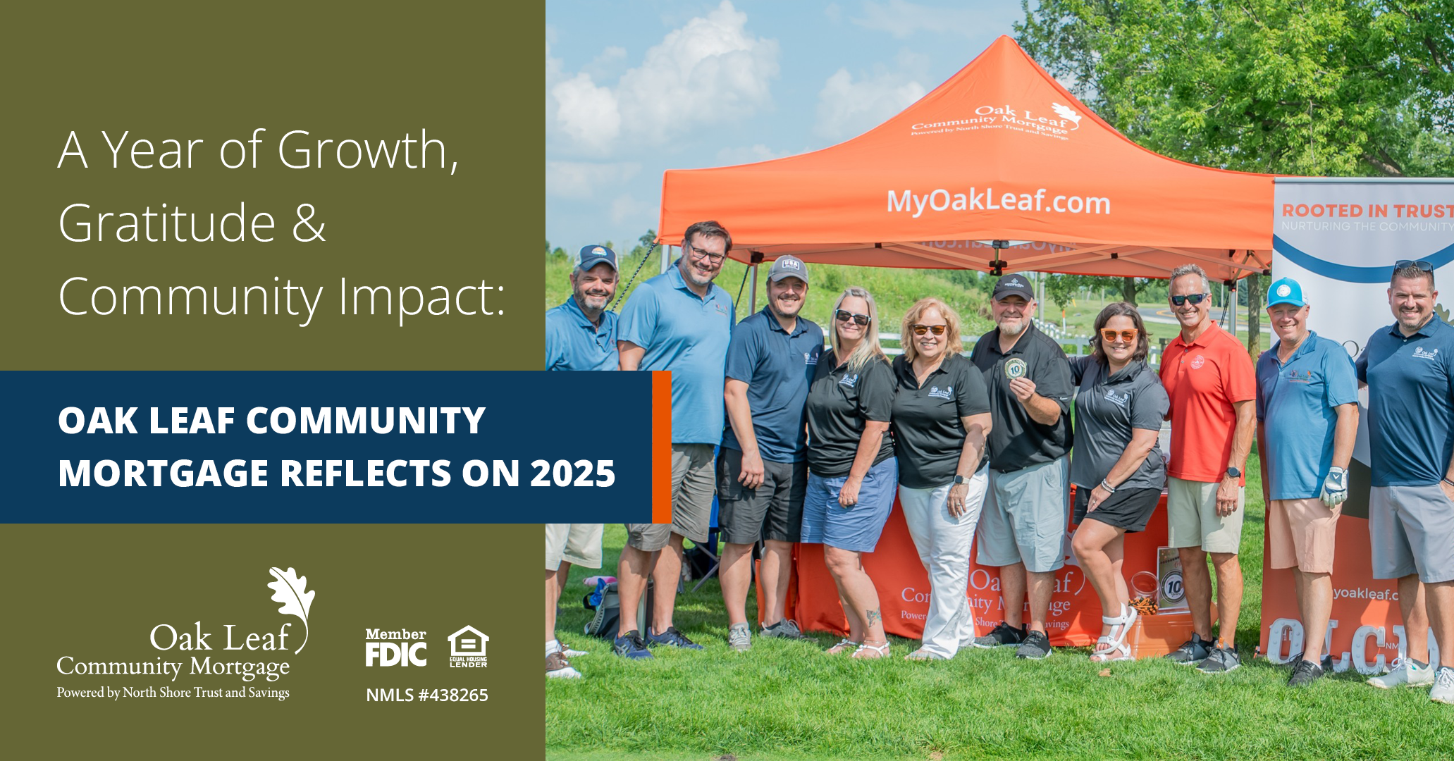 Rok wzrostu, wdzięczności i wpływu na społeczność: Społeczność hipoteczna Oak Leaf zastanawia się nad rokiem 2025